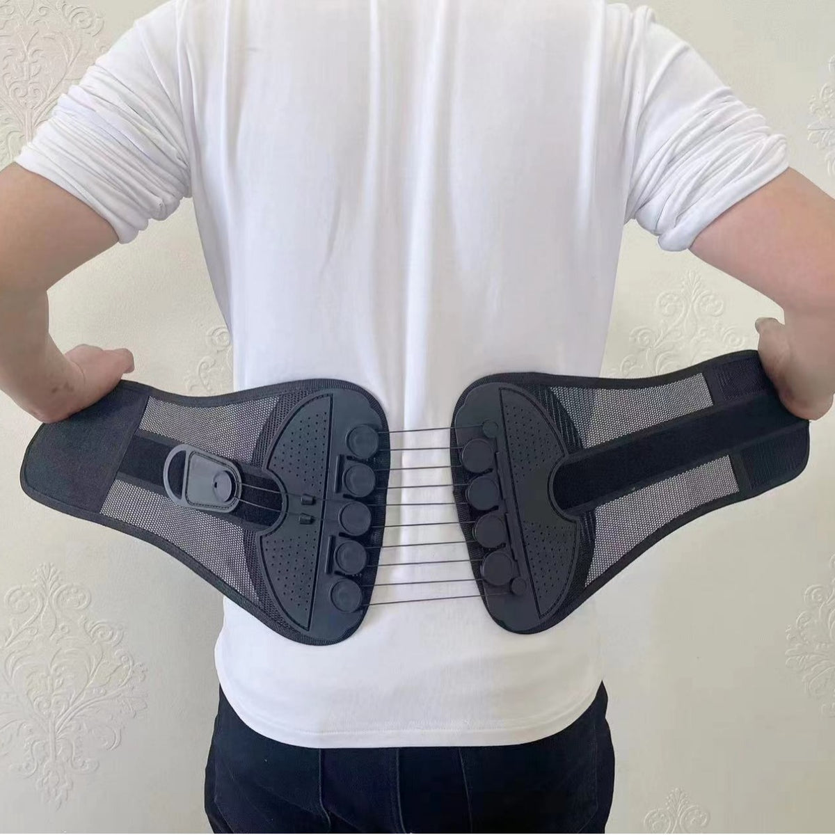 CoreCradle™ Postpartum Back Brace – Adjustable Lumbar Support Belt for Women