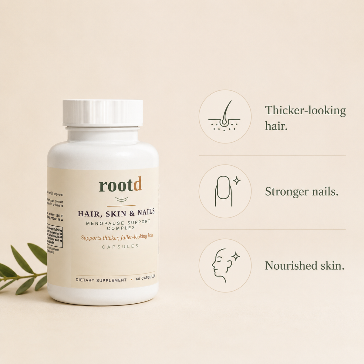 Hair, Skin & Nails | Menopause Support Complex